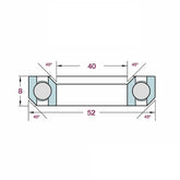 Fat Spanner P16H8 Headset bearing